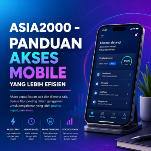 ASIA2000 Akses ke Versi Mobile Gampang